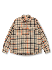 vintage-check-polyester-shirt-beige