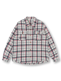 vintage-check-polyester-shirt-beige