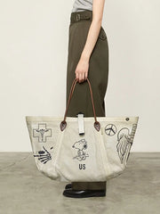 ビンテージキャンバストートバッグ