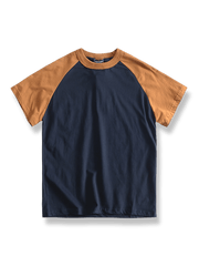 12色展開ヴィンテージカラーのコットンTシャツ。