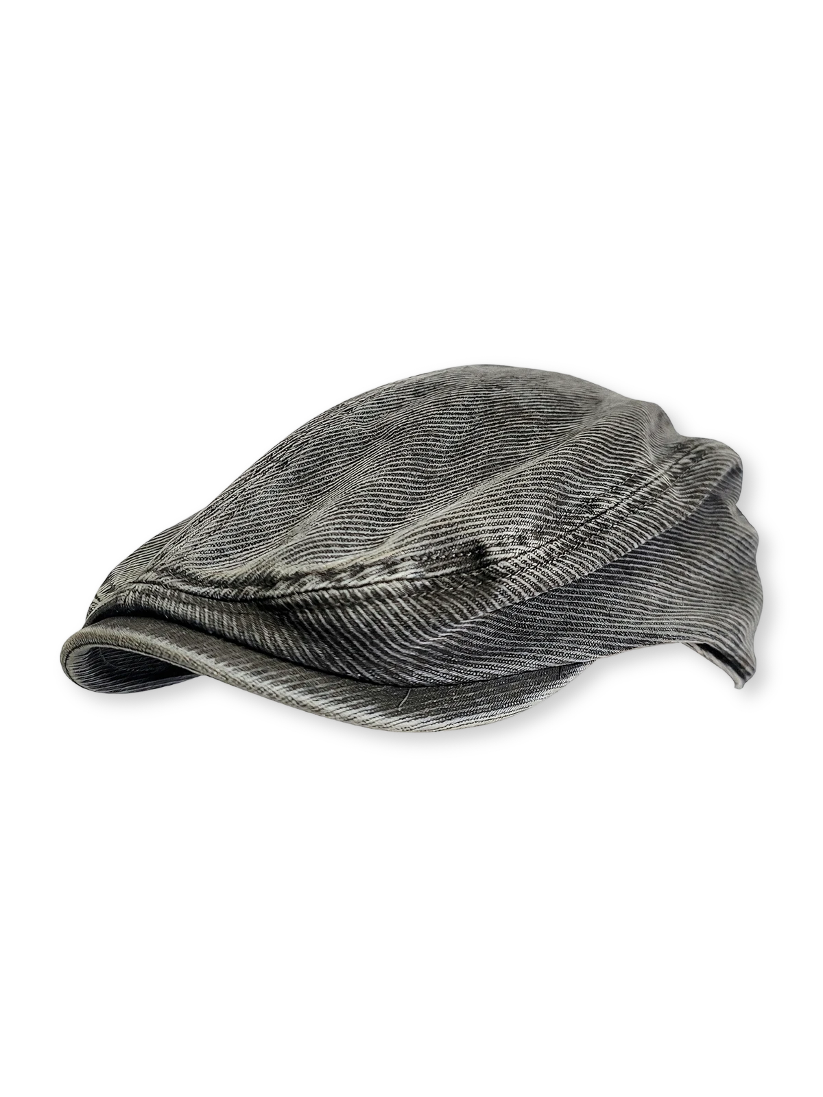 ヴィンテージブラウンのコーデュロイ素材を使用したベレー帽。