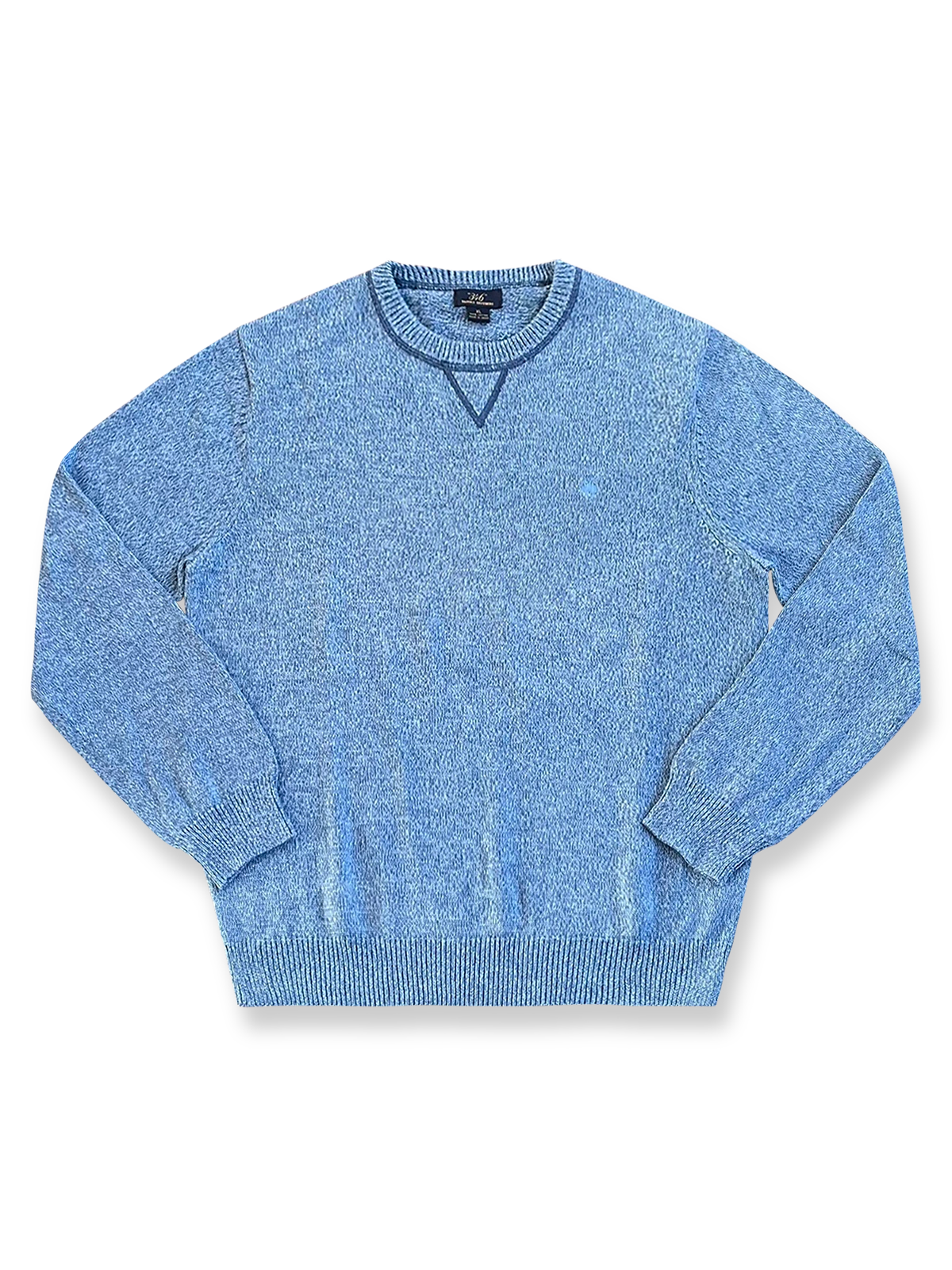 柔らかな肌触りとクラシックなクルーネックが映えるヴィンテージプルオーバーセーター