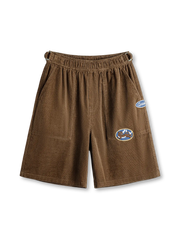 灯芯コーデュロイ素材とアジャストベルトが特徴のクラシックなヴィンテージグルカショーツ。快適な履き心地。