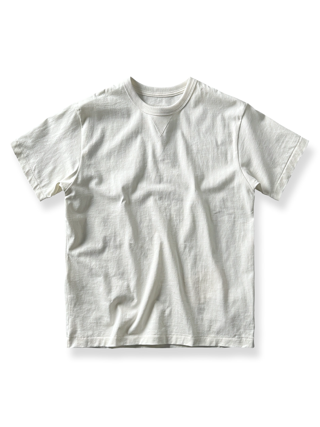 ヴィンテージ感あふれるヘビーウェイトコットンの半袖Tシャツ