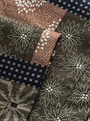 ヴィンテージイレギュラーペイズリーパッチワークシャツ