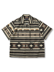 ネイティブプリントが映えるヴィンテージキューバカラーシャツ