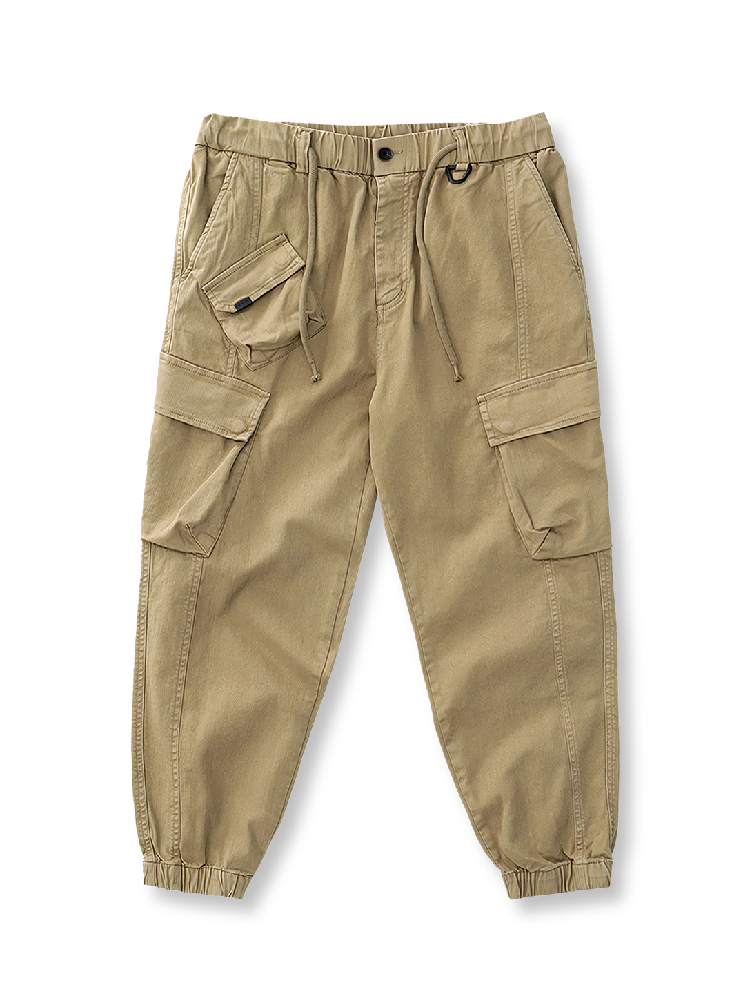 ワイドテーパードとジョガー仕様が特徴のヴィンテージパラシュートパンツ。