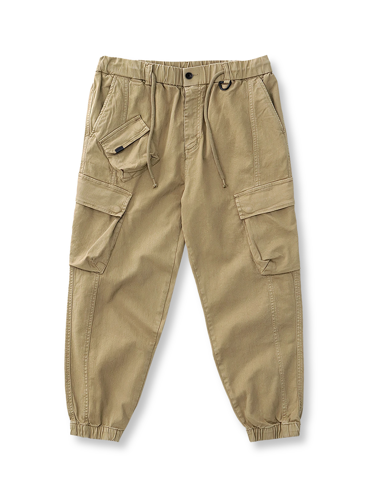 ワイドテーパードとジョガー仕様が特徴のヴィンテージパラシュートパンツ。