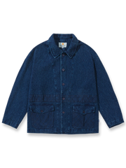 剣道布とデニムのパッチワークが映えるヴィンテージはんてんジャケット