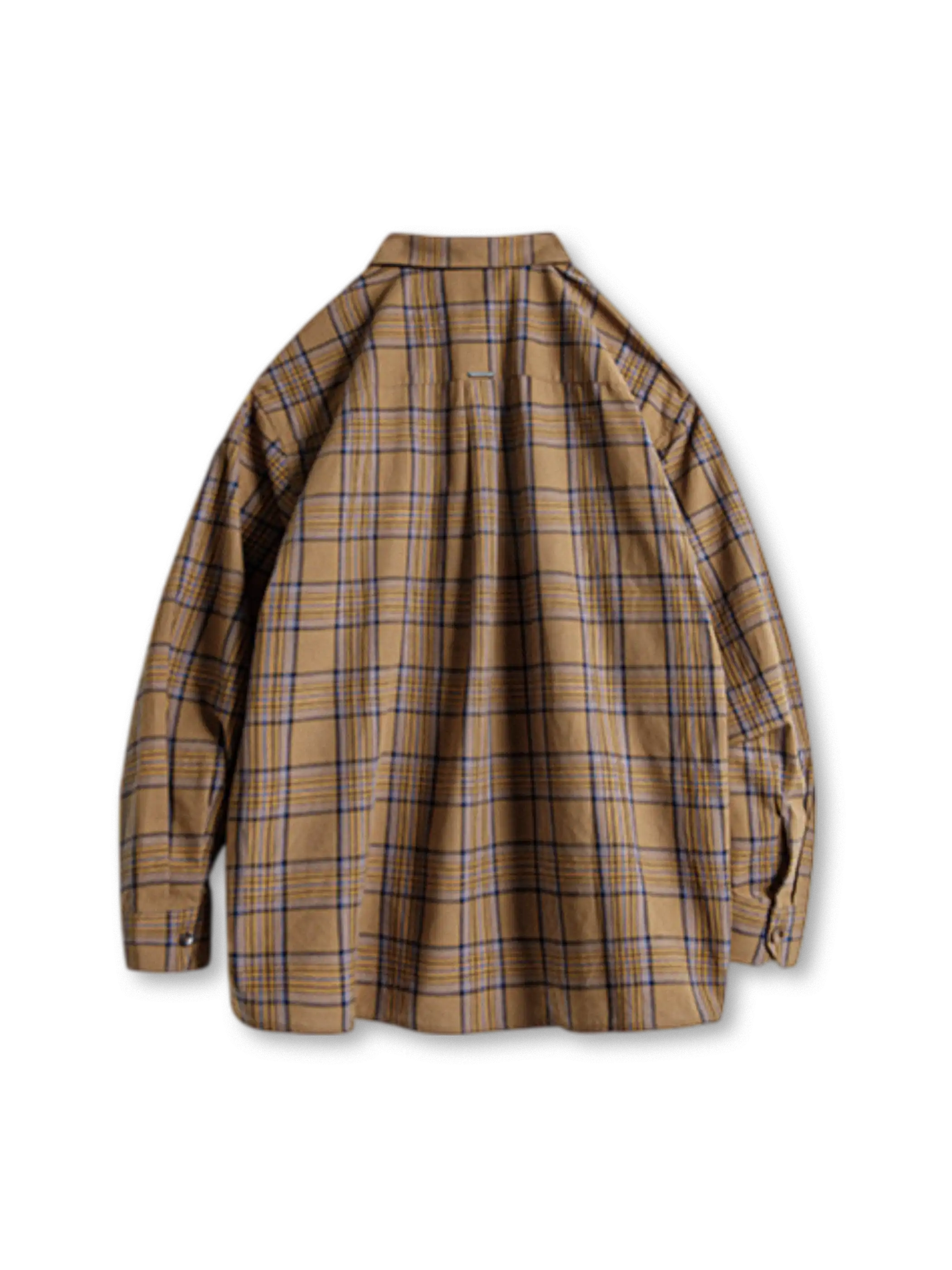レトロチェックオーバーシャツ フロント画像