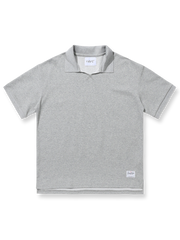 無地カラーのヴィンテージ半袖ポロシャツ