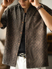 ヴィンテージスネークスキン リラックスシャ