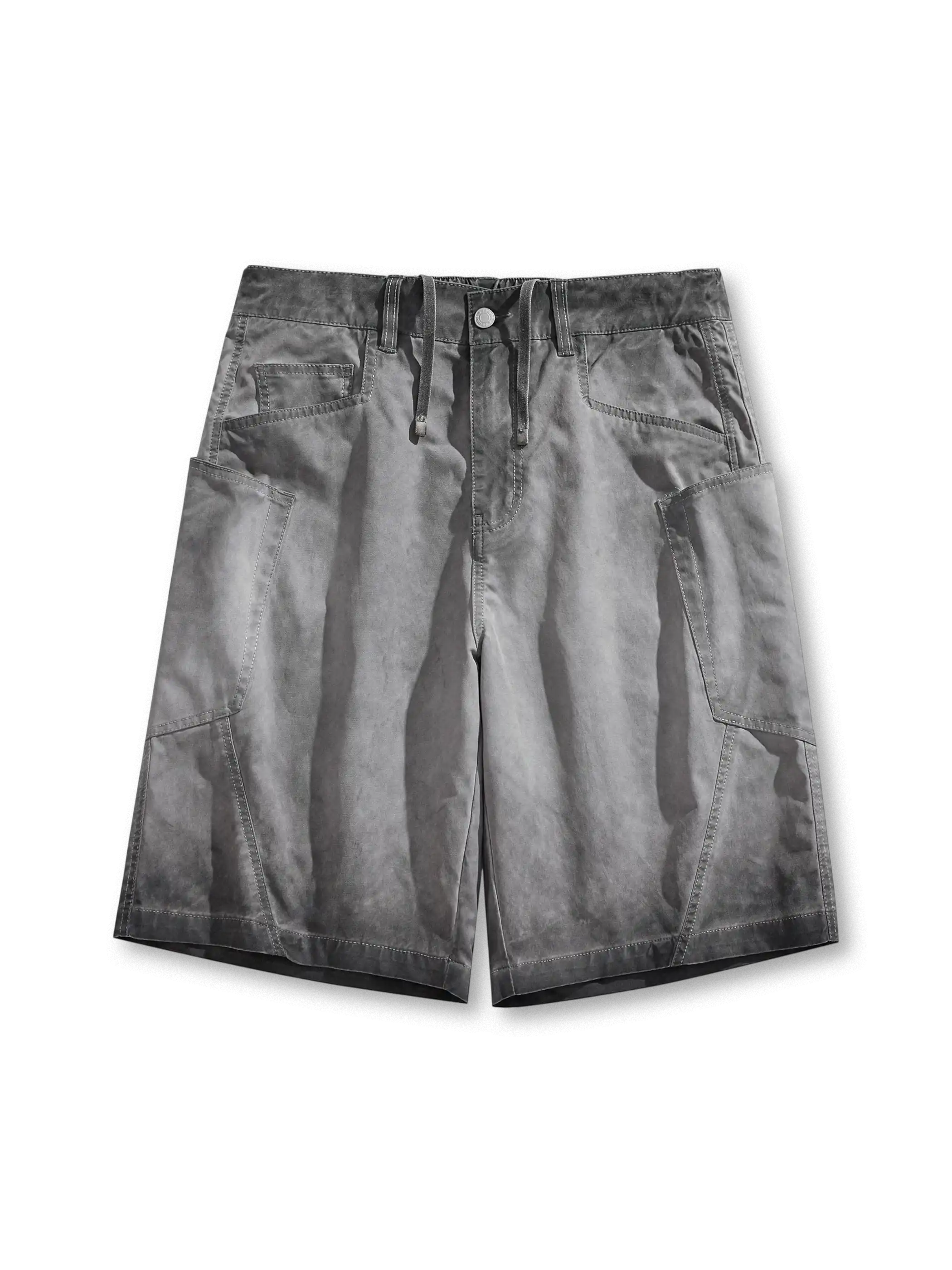 ナバホブランケットテリーTシャツの全身ビュー、幾何学パターンと厚手テリー素材を強調。