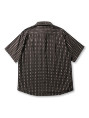 ビンテージタイガー刺繍民族柄シャツ