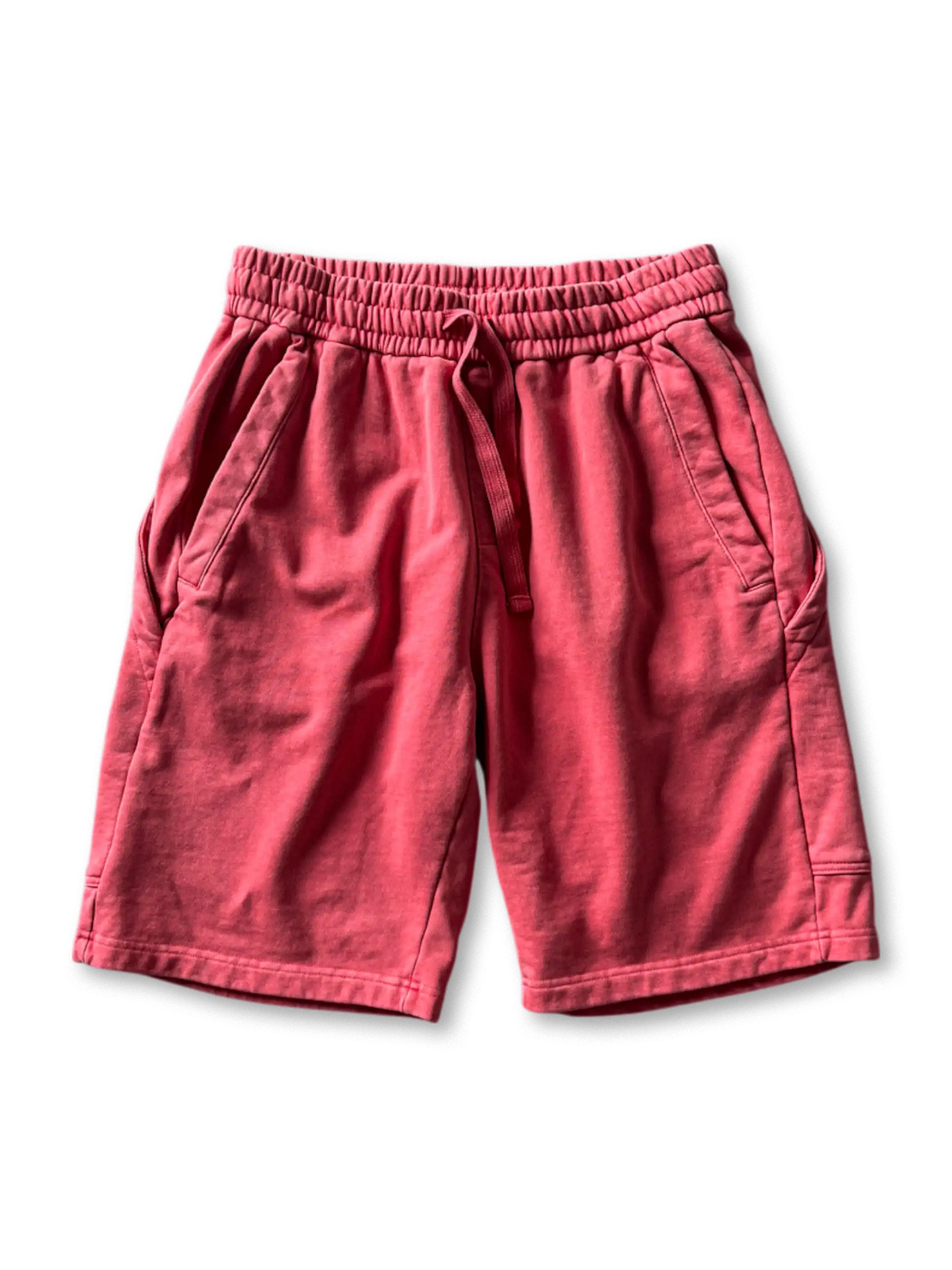 ヴィンテージウォッシュド加工が映える厚手コットンテリーショーツ