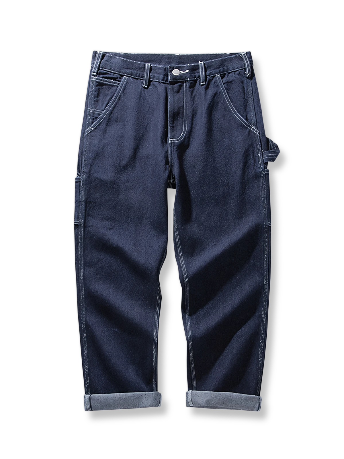 ヴィンテージワークスタイルのデニムパンツ