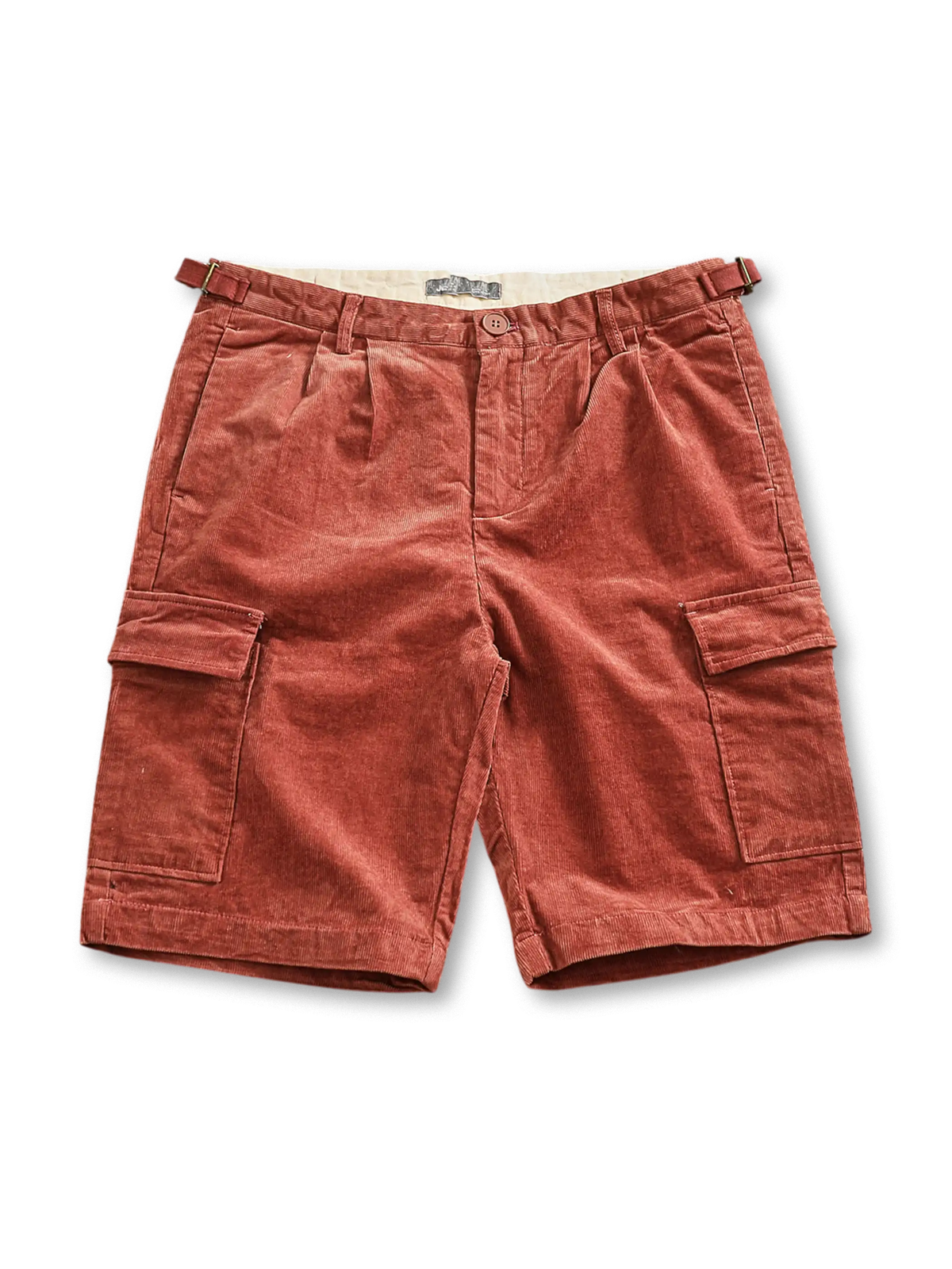 ウォッシュドコーデュロイカーゴショーツ