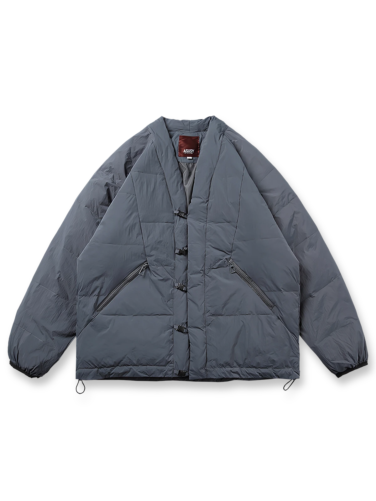 ホワイトダックダウンを使用した現代風はんてんジャケット