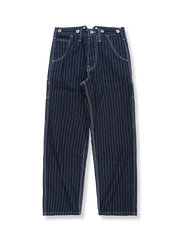 ワイドストライプデニムワークパンツの製品イメージ