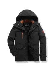 防風防水裏起毛中綿ジャケットの製品イメージ