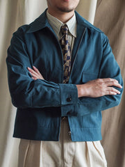 ウールライニングジップジャケット