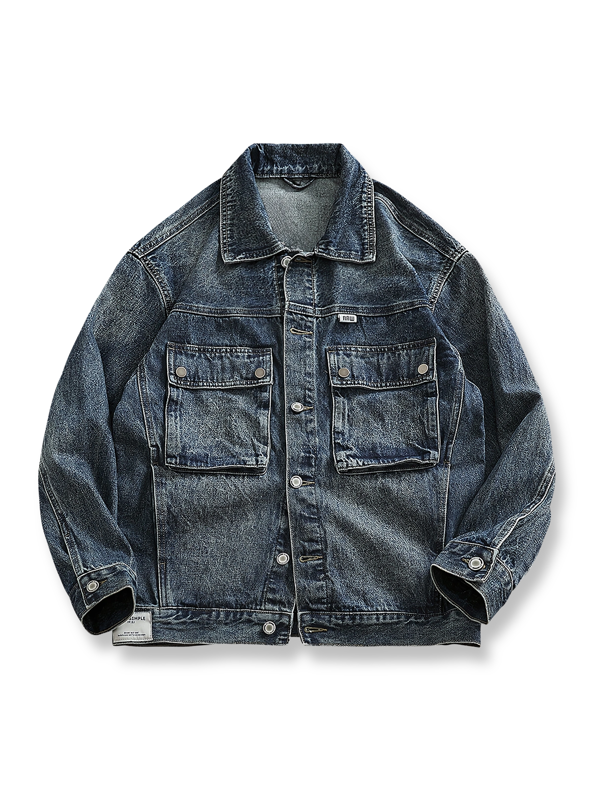 ワークポケットデニムジャケット