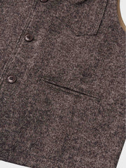 ブリティッシュウール混ベスト