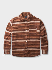 ヴィンテージ感 民族調ツイードシャツ